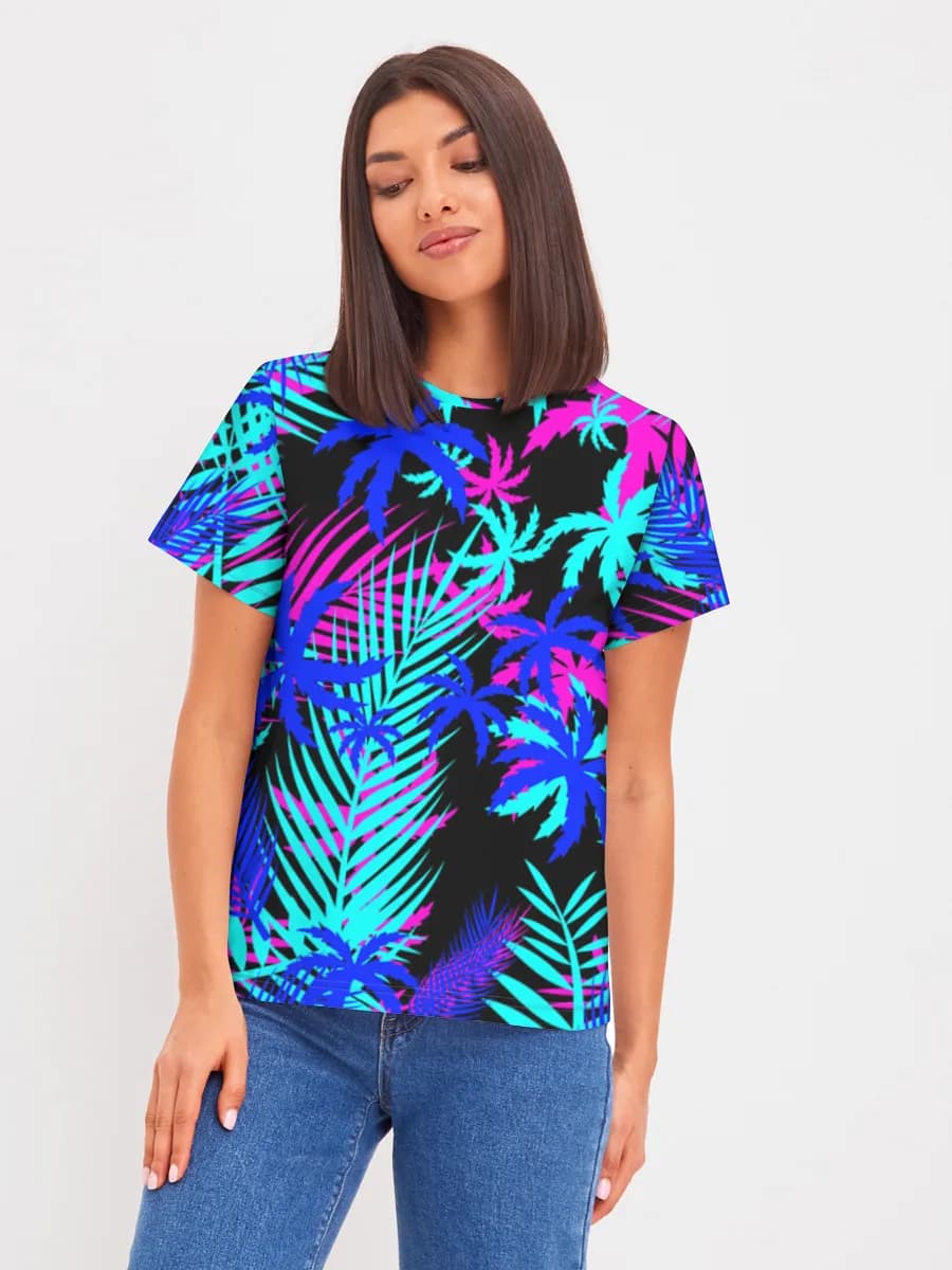 Women's basic cotton T-shirt