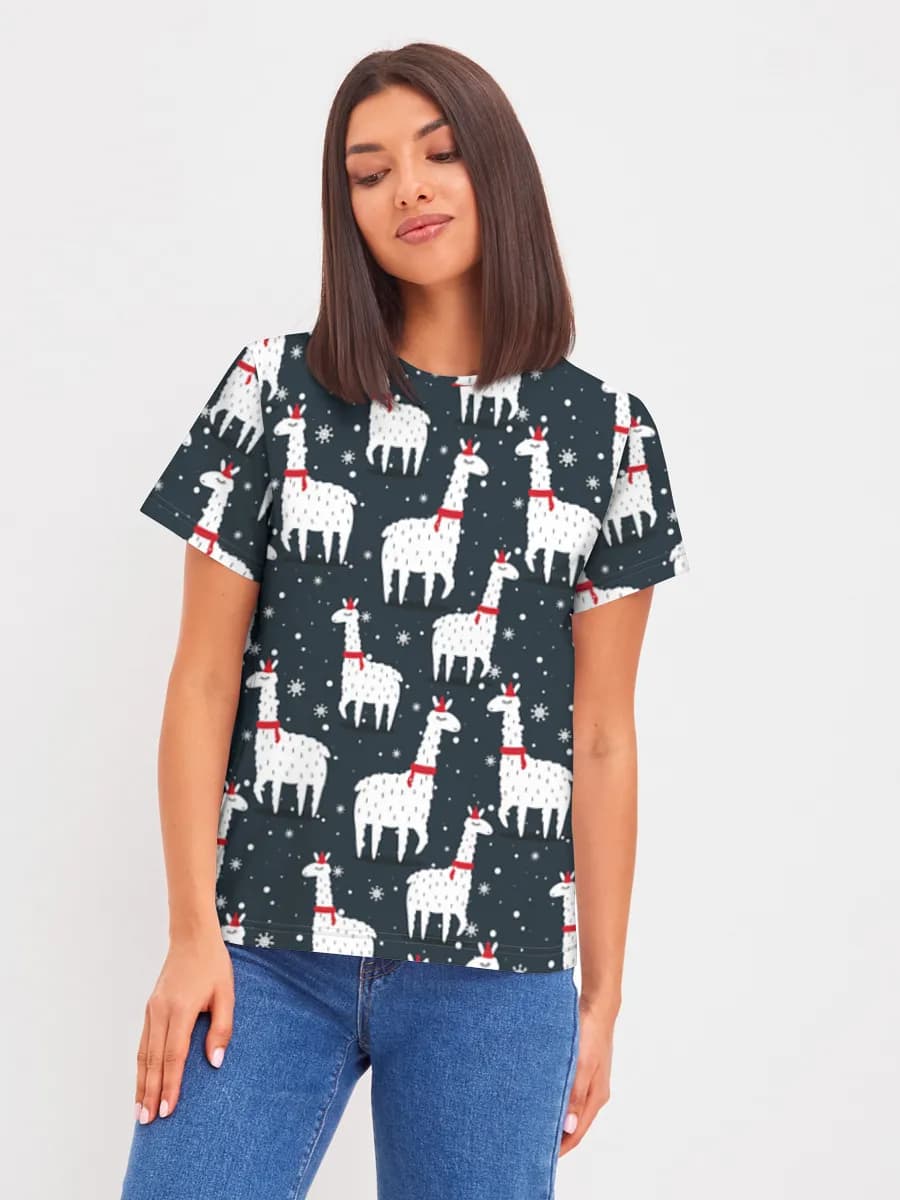 Women's basic cotton T-shirt