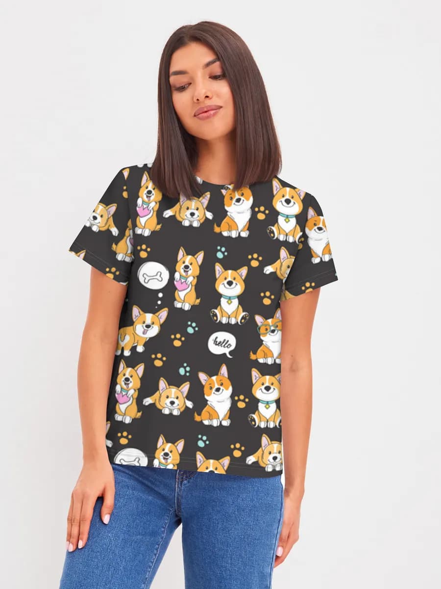 Women's basic cotton T-shirt