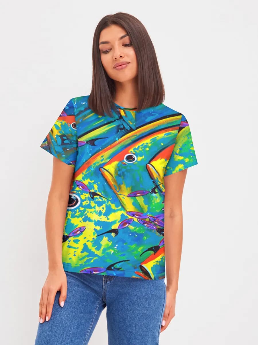 Women's basic cotton T-shirt