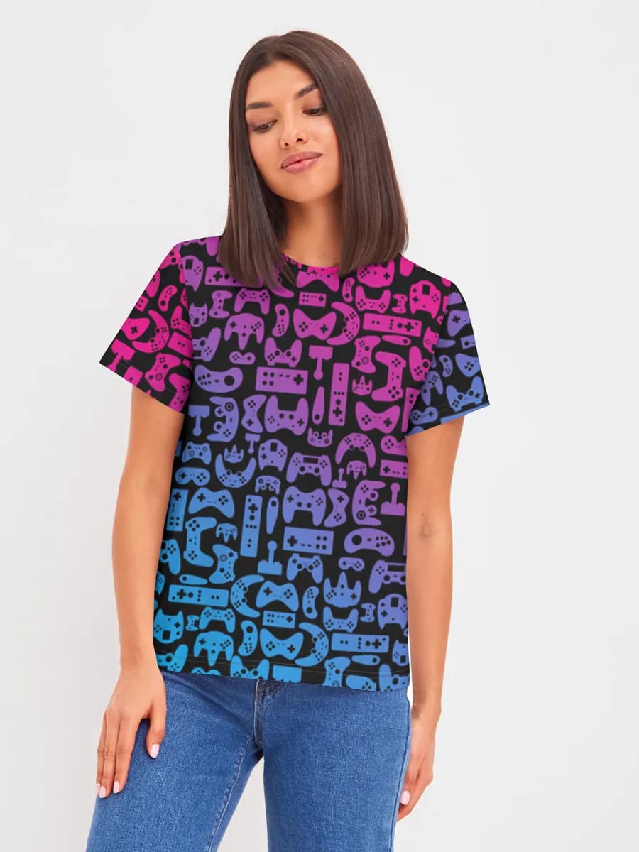 Women's basic cotton T-shirt