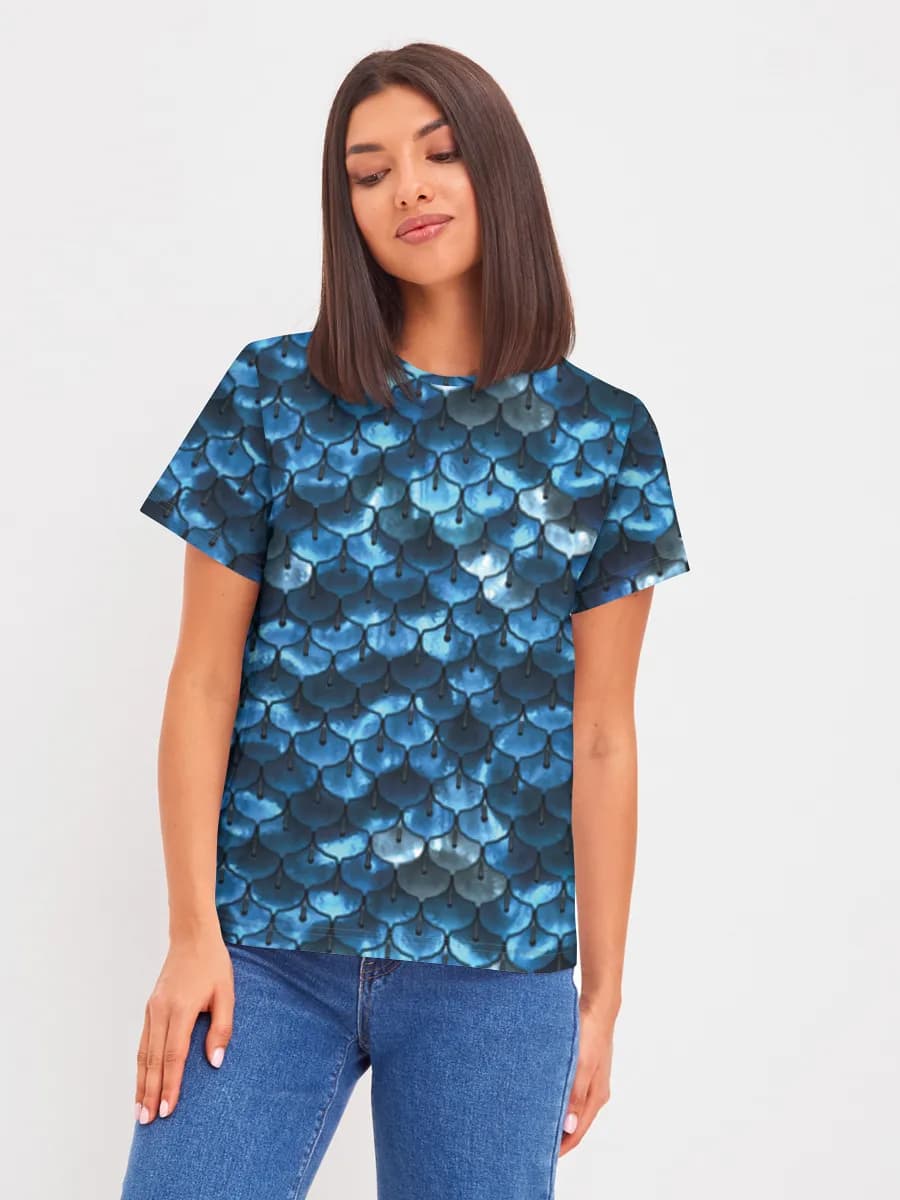 Women's basic cotton T-shirt