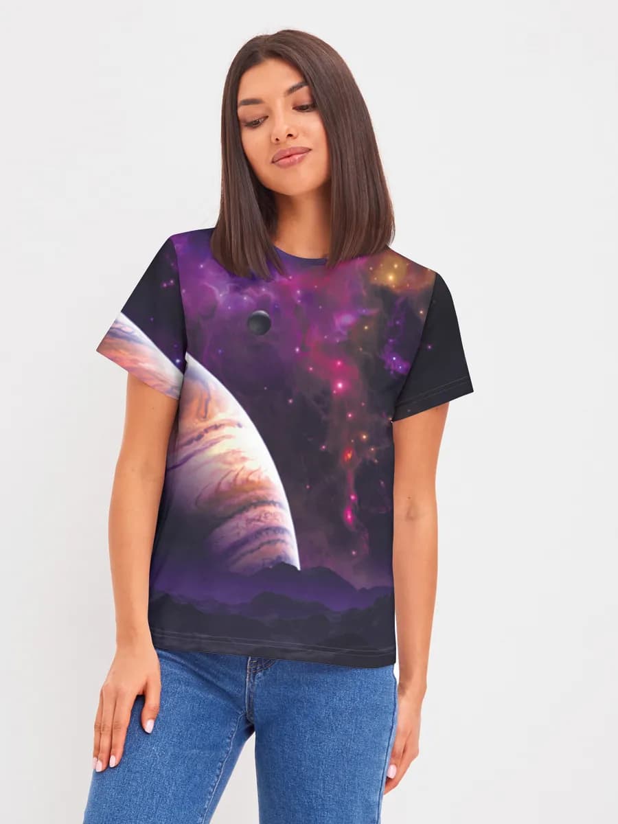 Women's basic cotton T-shirt