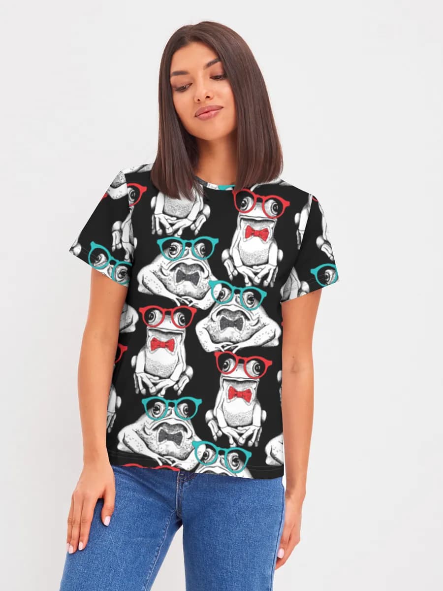 Women's basic cotton T-shirt