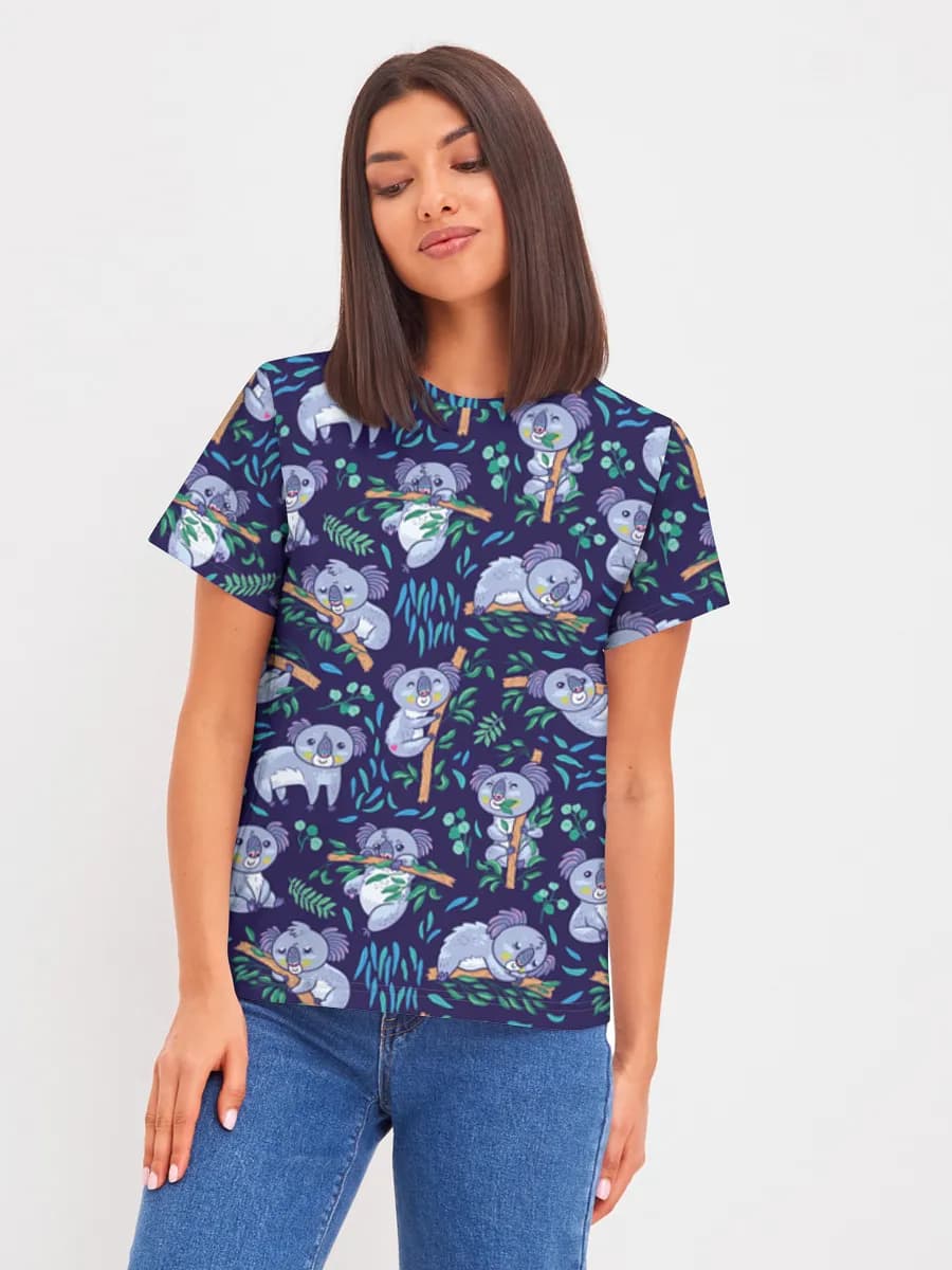 Women's basic cotton T-shirt