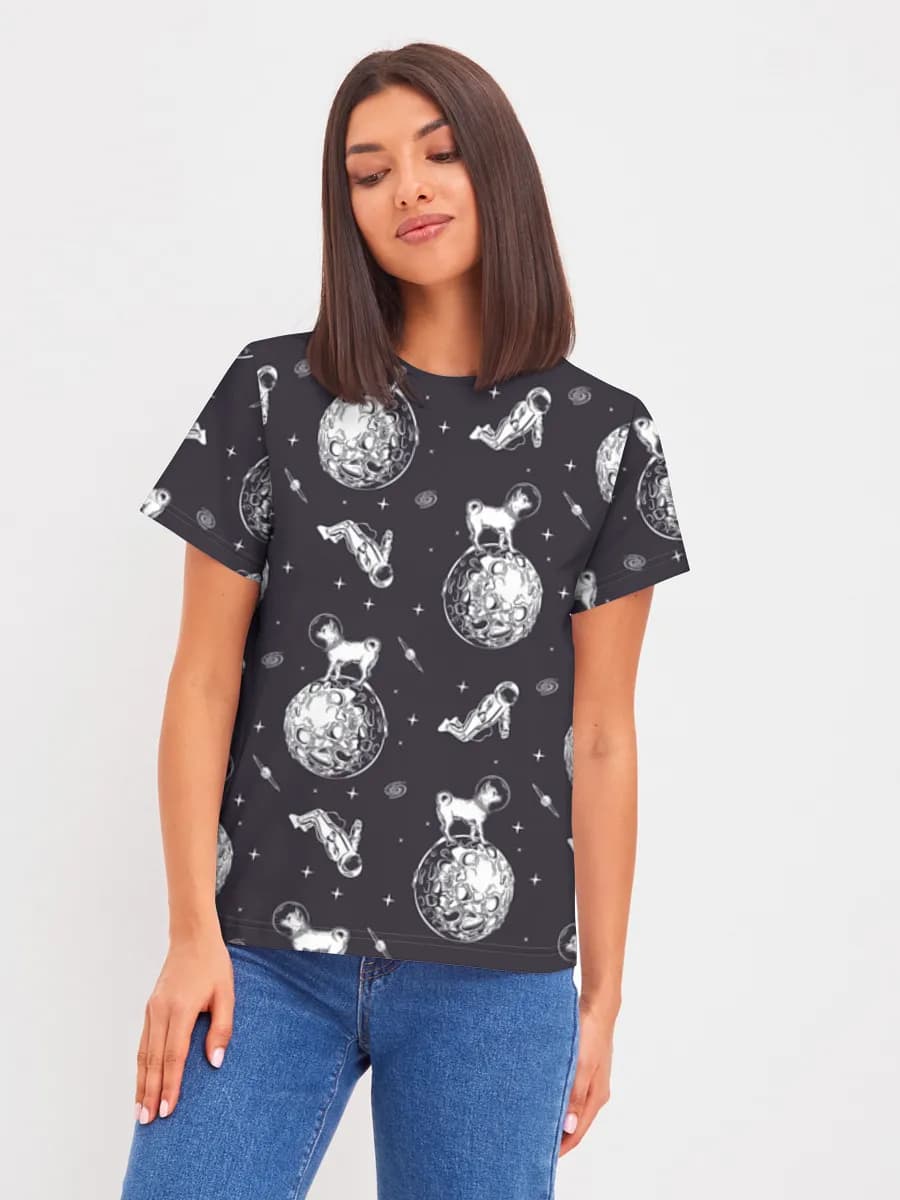 Women's basic cotton T-shirt