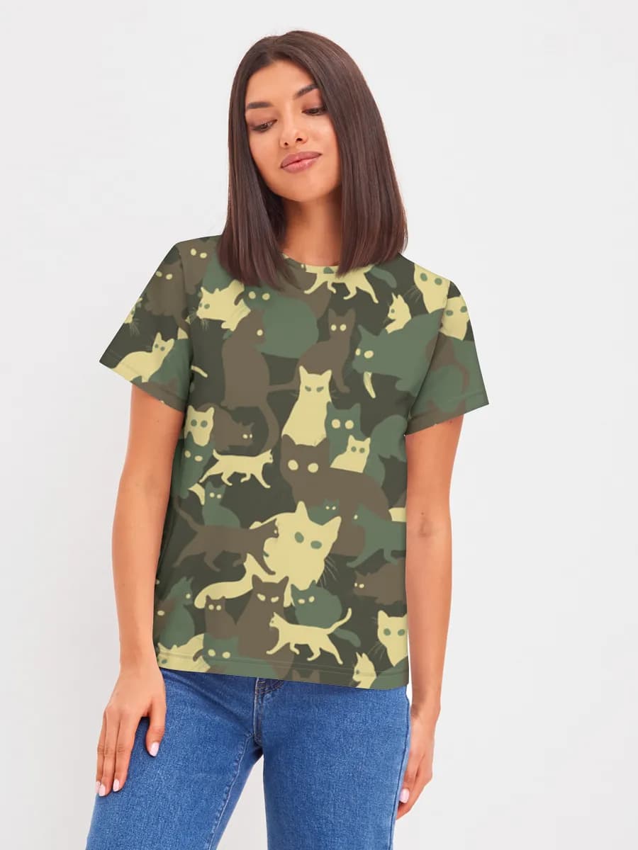 Women's basic cotton T-shirt