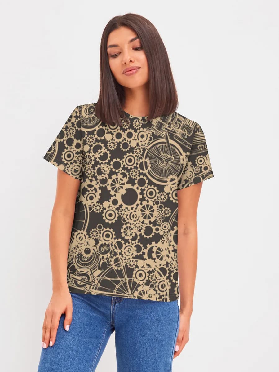 Women's basic cotton T-shirt