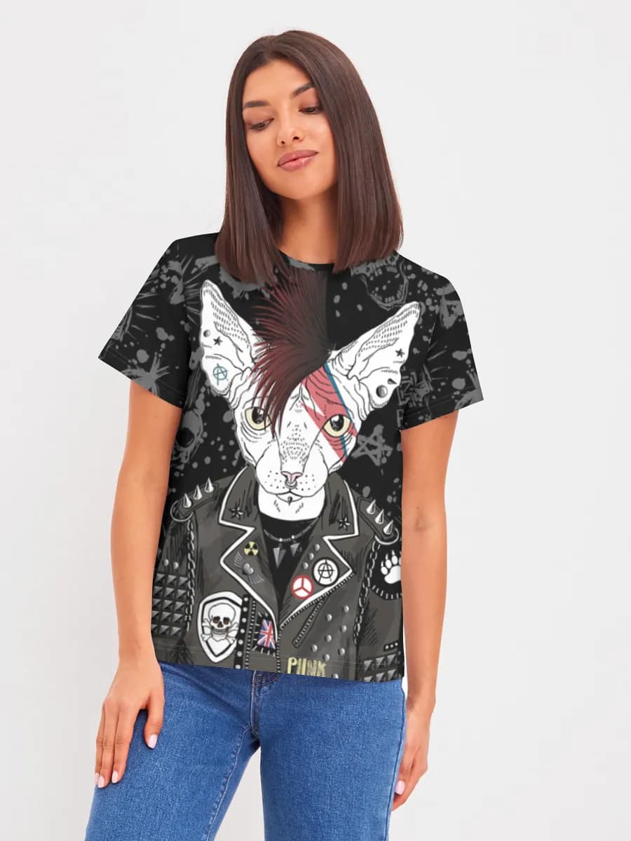 Women's basic cotton T-shirt