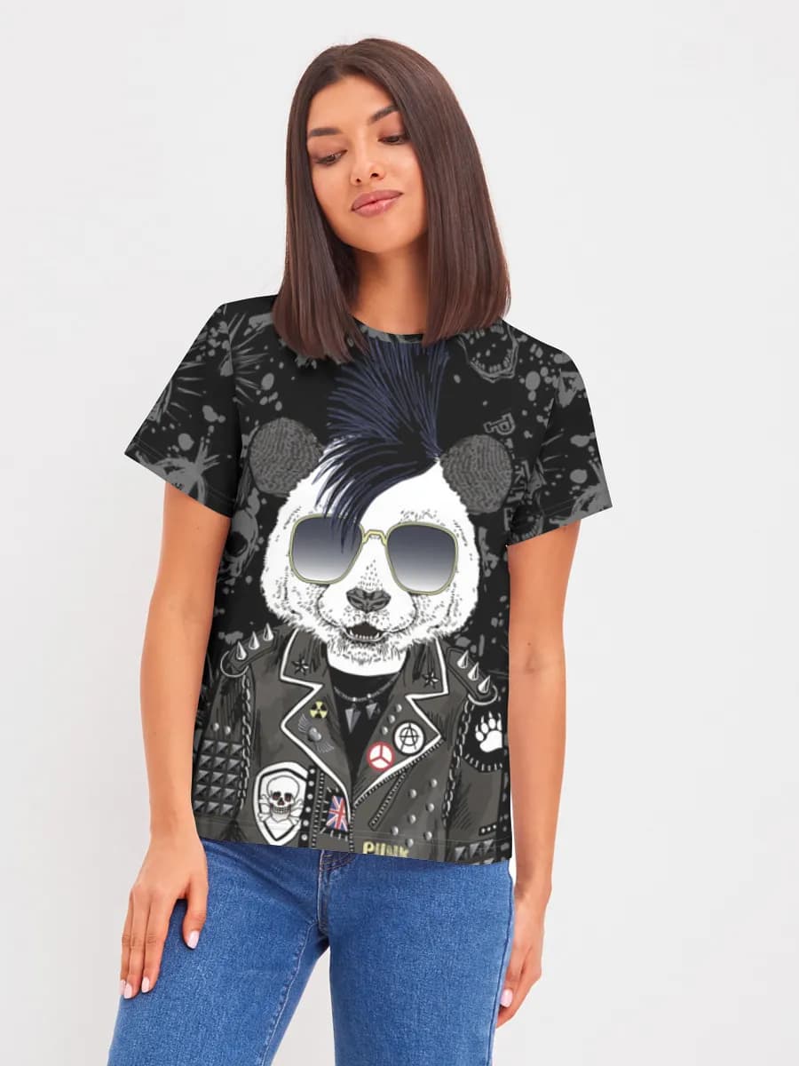 Women's basic cotton T-shirt