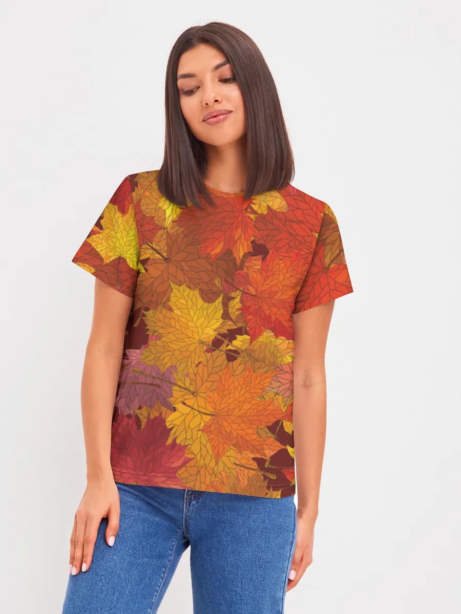 Women's basic cotton T-shirt