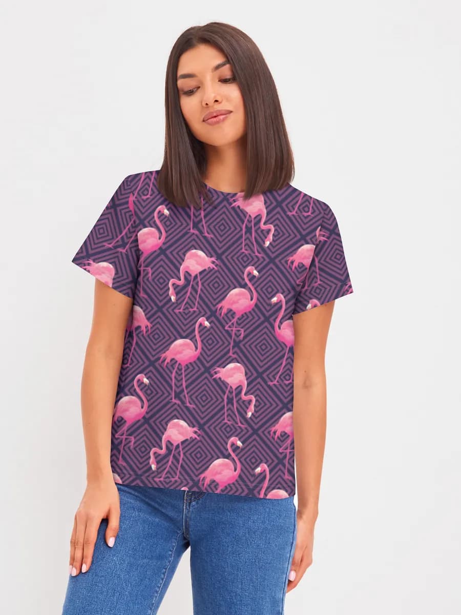 Women's basic cotton T-shirt
