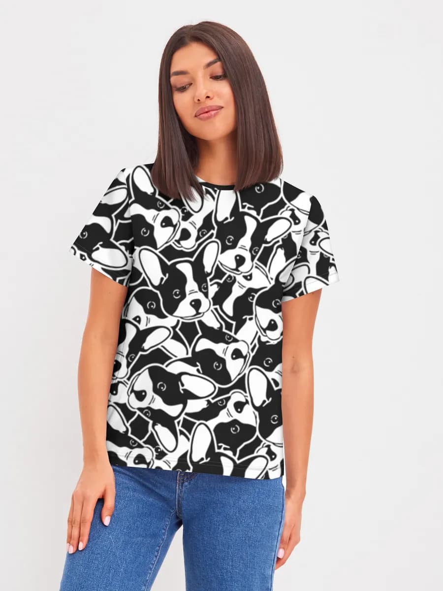 Women's basic cotton T-shirt