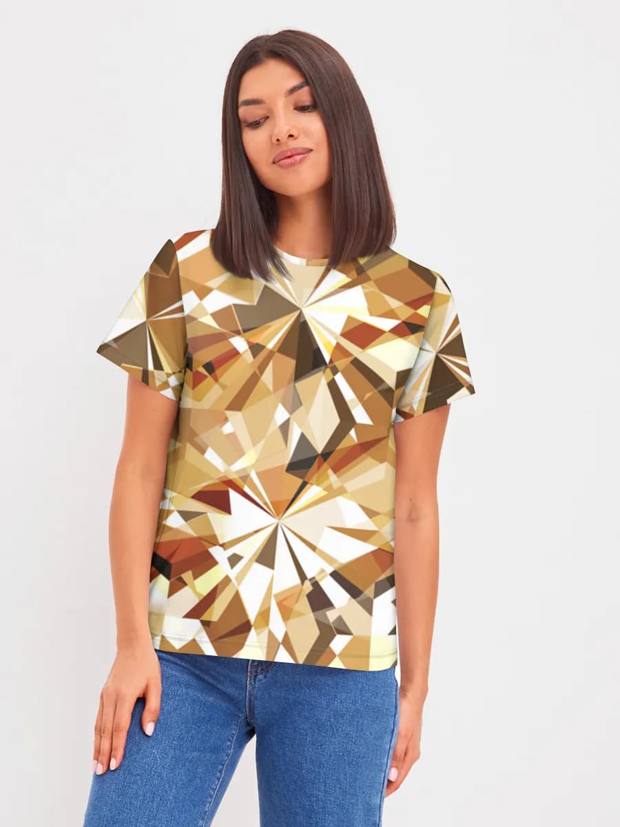 Women's basic cotton T-shirt