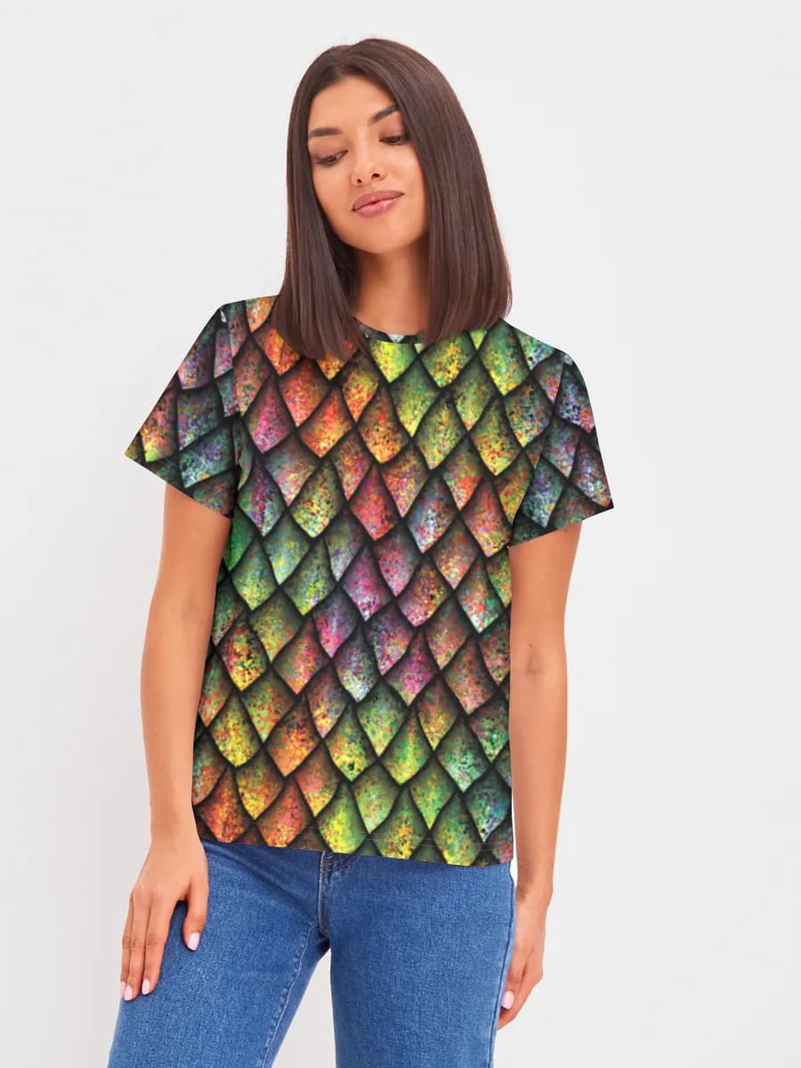 Women's basic cotton T-shirt