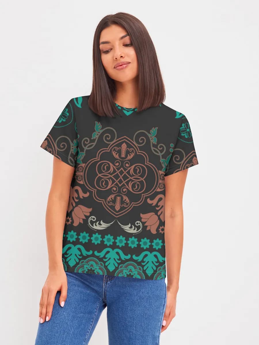 Women's basic cotton T-shirt