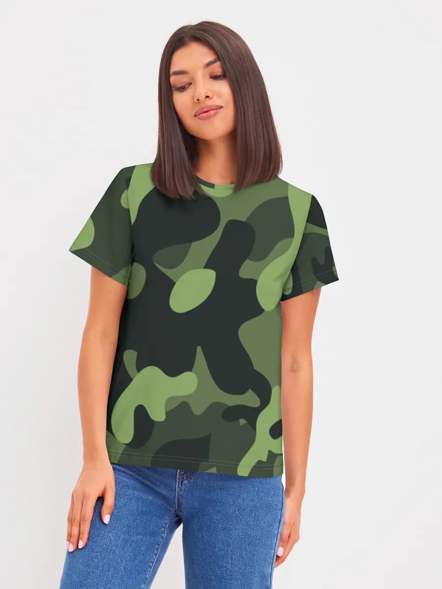 Women's basic cotton T-shirt