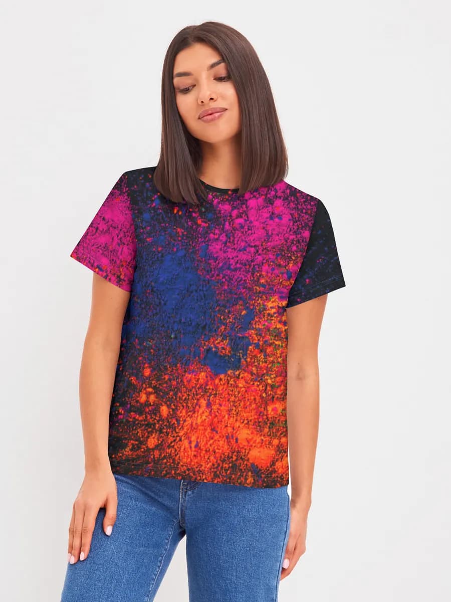 Women's basic cotton T-shirt