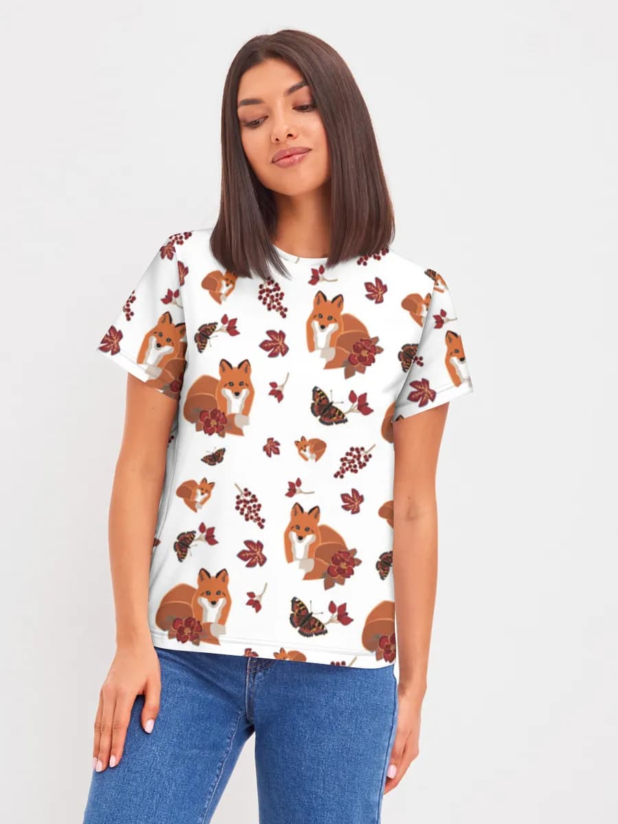 Women's basic cotton T-shirt