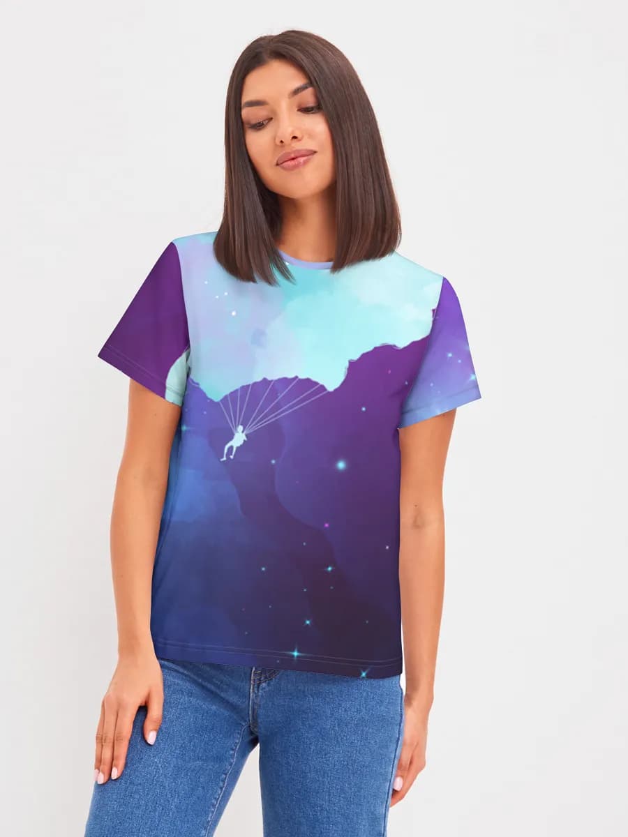 Women's basic cotton T-shirt