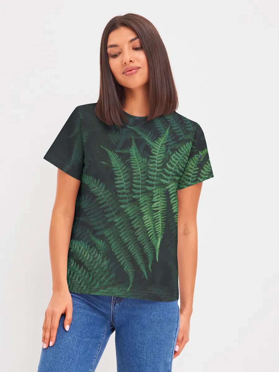 Women's basic cotton T-shirt