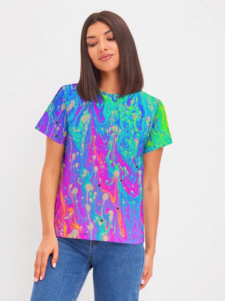 Women's basic cotton T-shirt