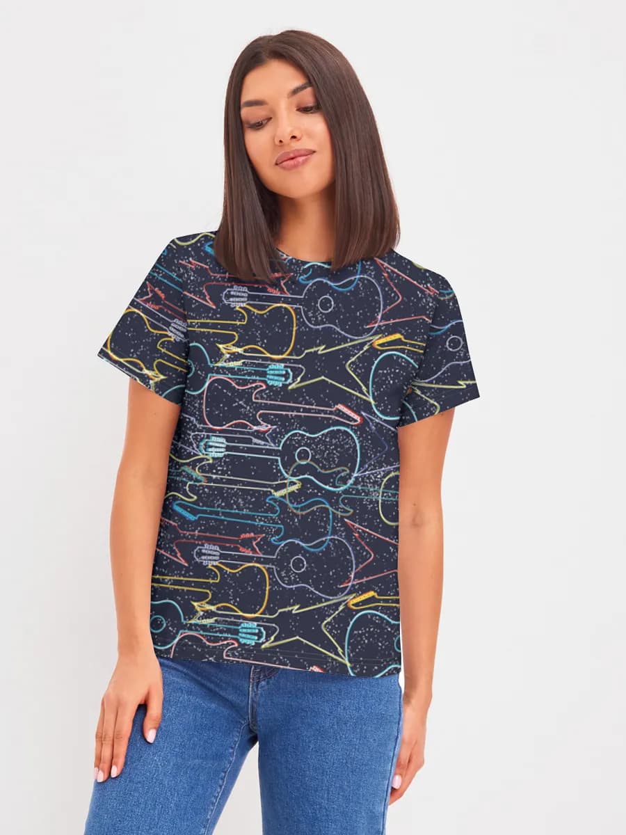Women's basic cotton T-shirt