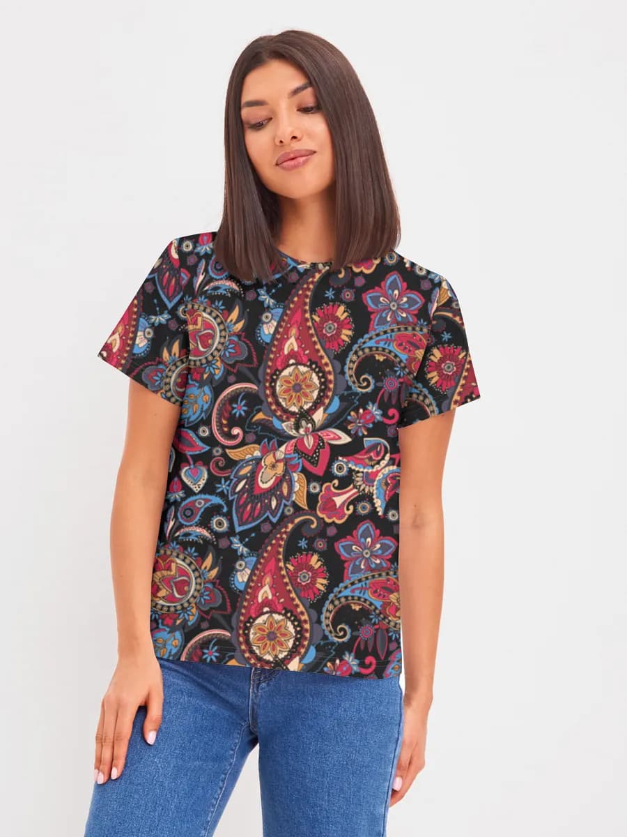 Women's basic cotton T-shirt