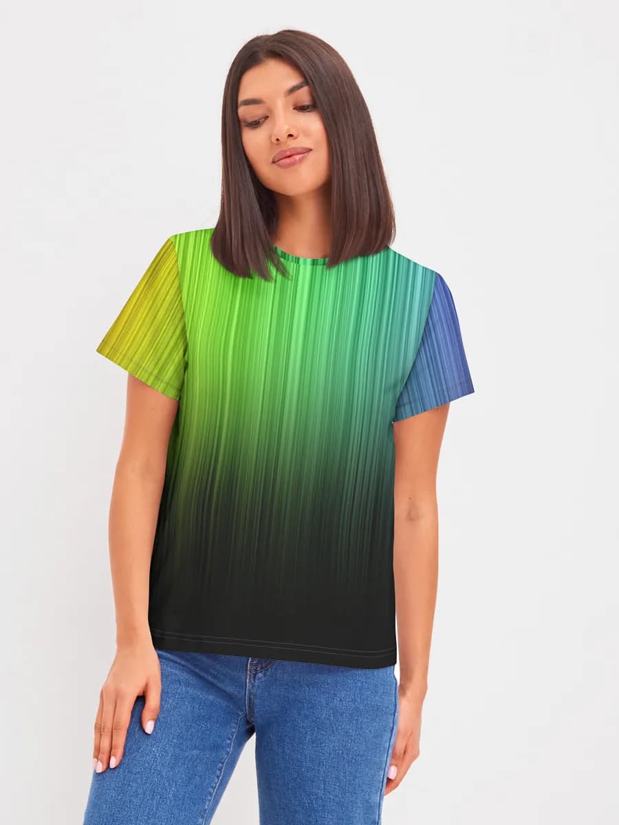 Women's basic cotton T-shirt