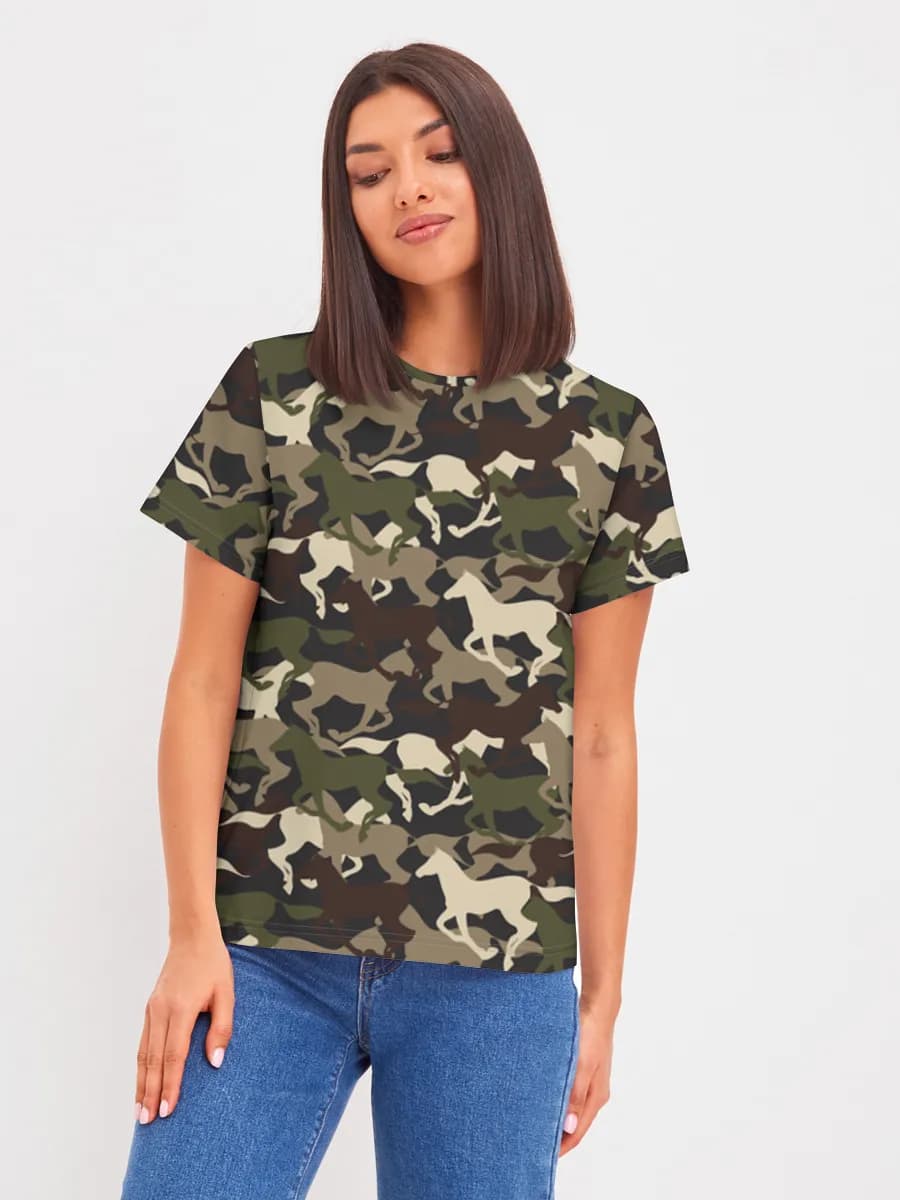 Women's basic cotton T-shirt