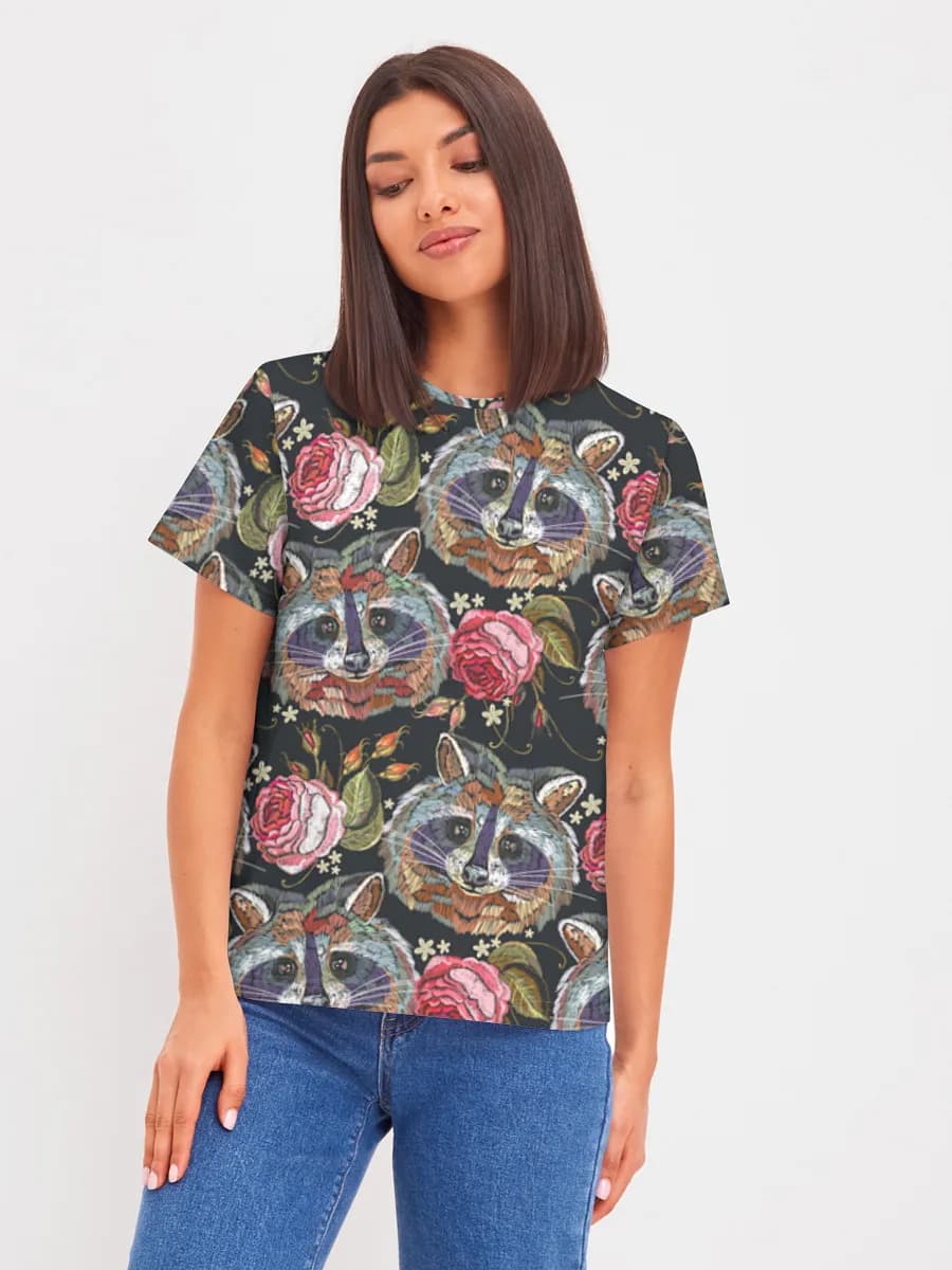 Women's basic cotton T-shirt