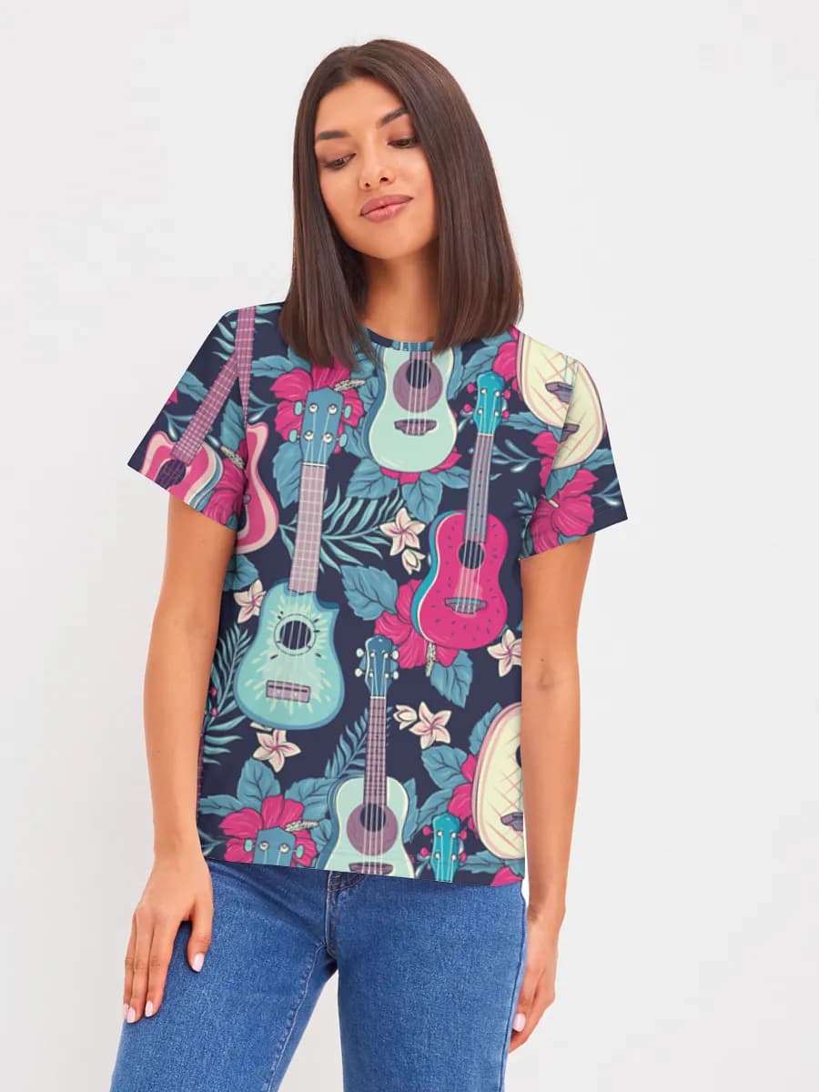 Women's basic cotton T-shirt