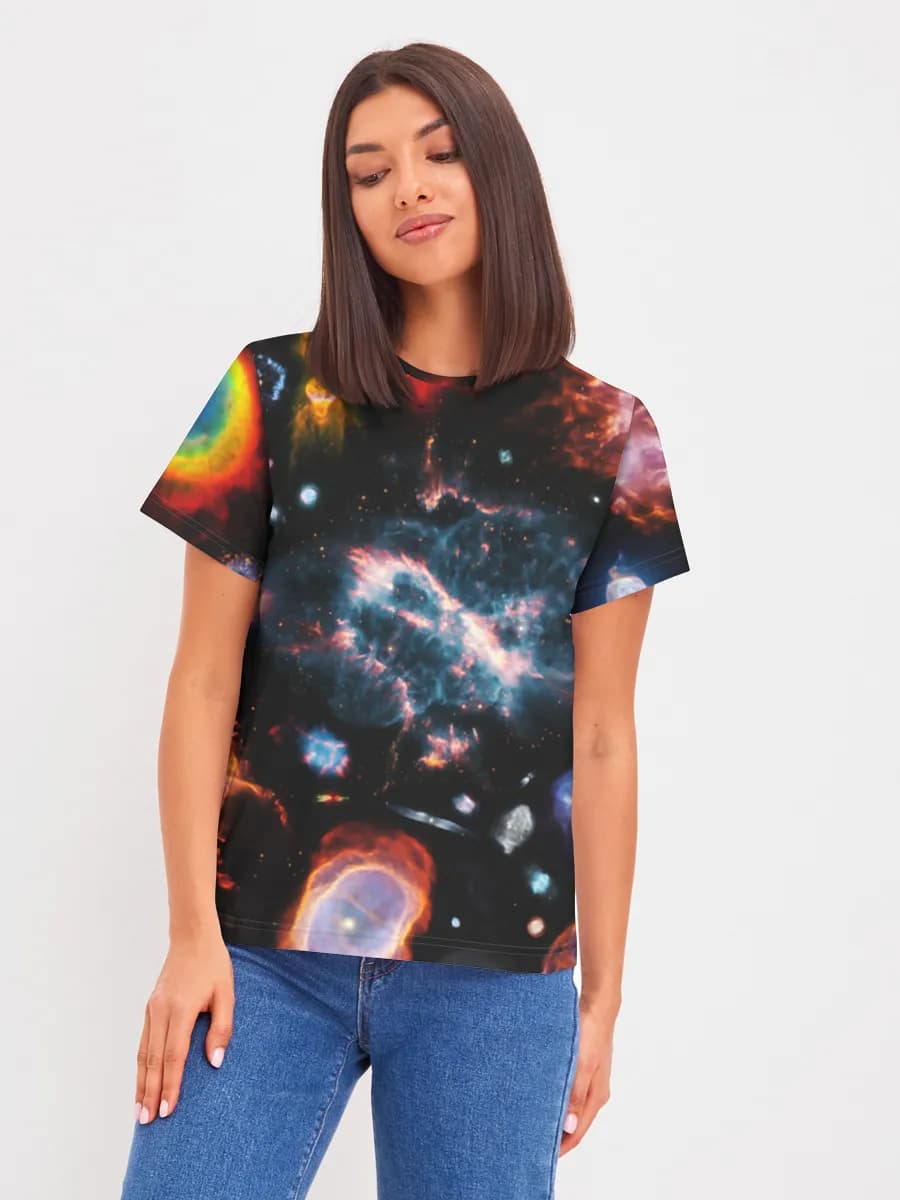 Women's basic cotton T-shirt