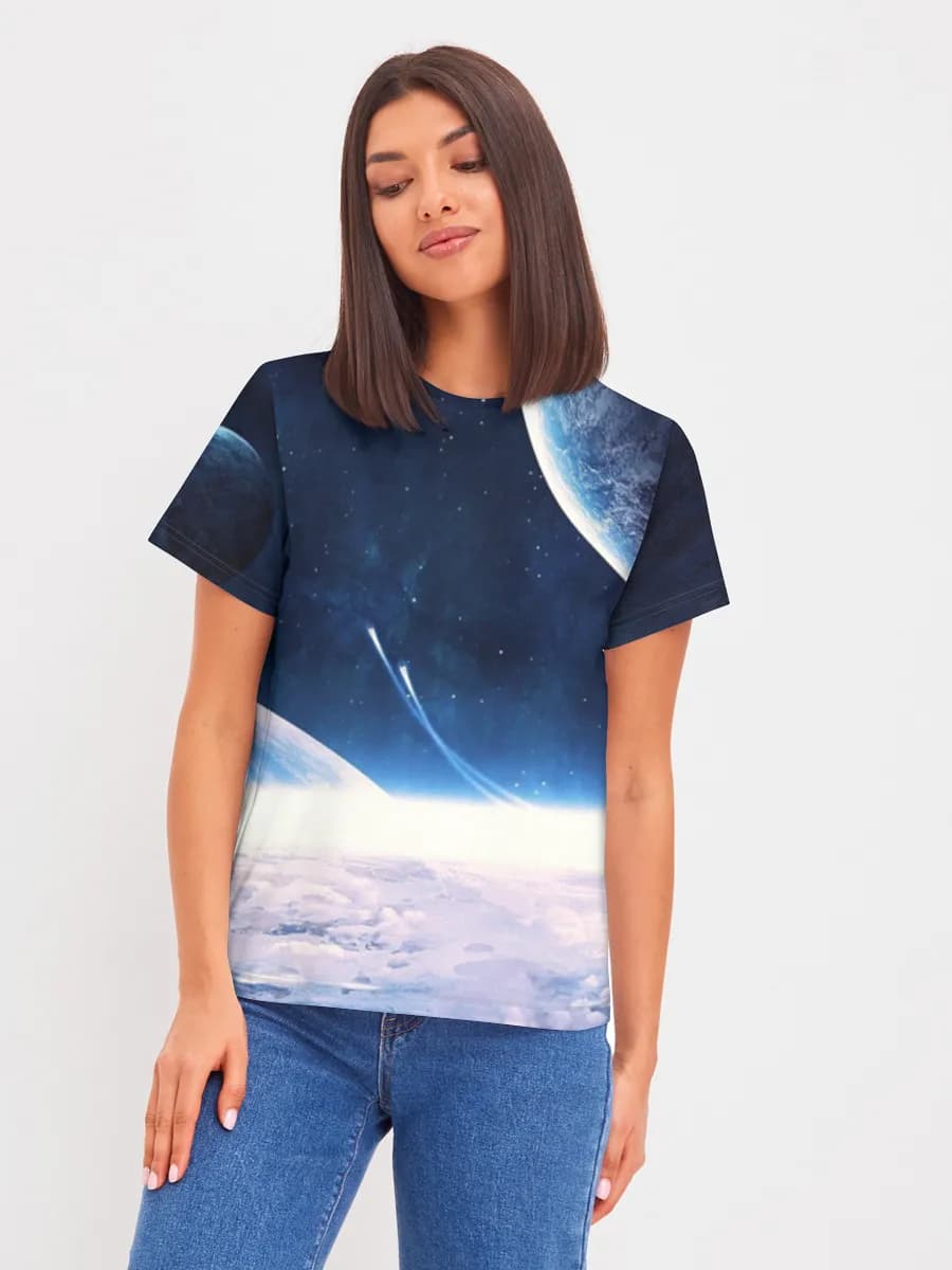 Women's basic cotton T-shirt