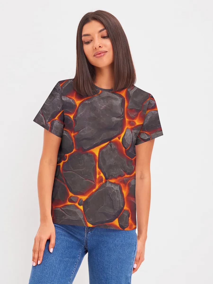 Women's basic cotton T-shirt