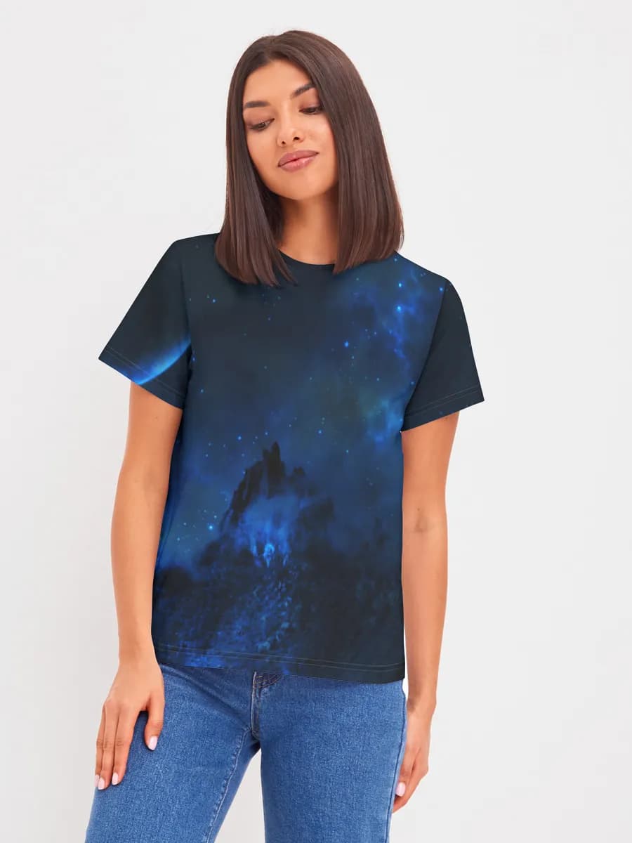 Women's basic cotton T-shirt