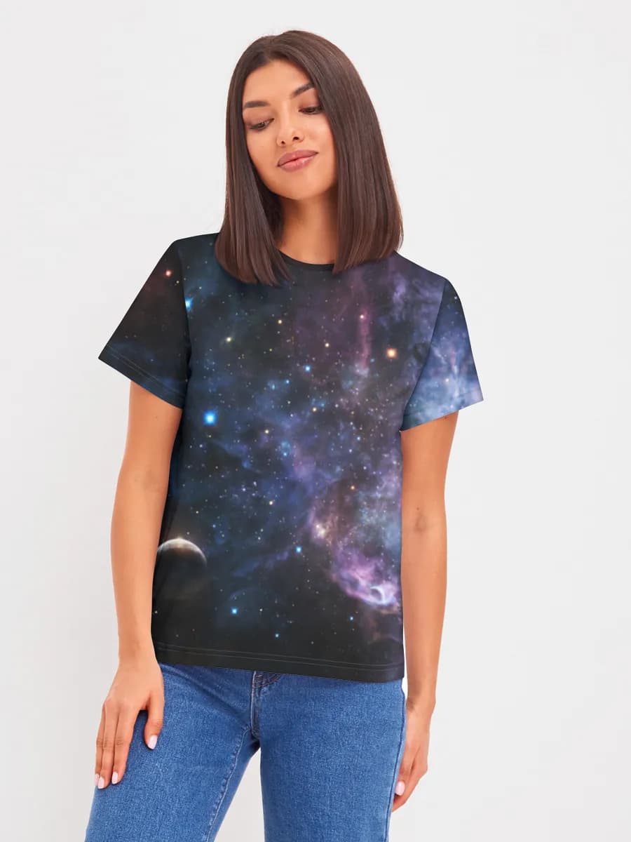 Women's basic cotton T-shirt