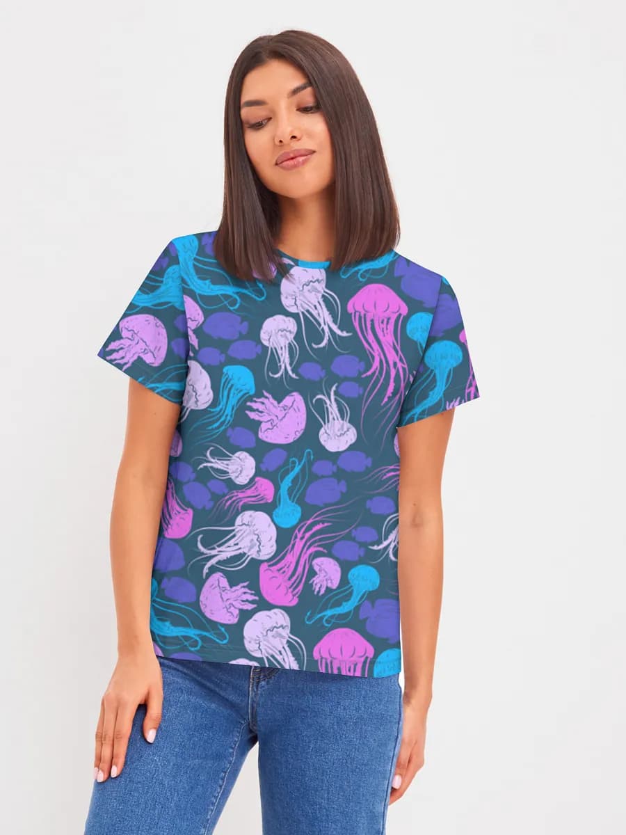 Women's basic cotton T-shirt