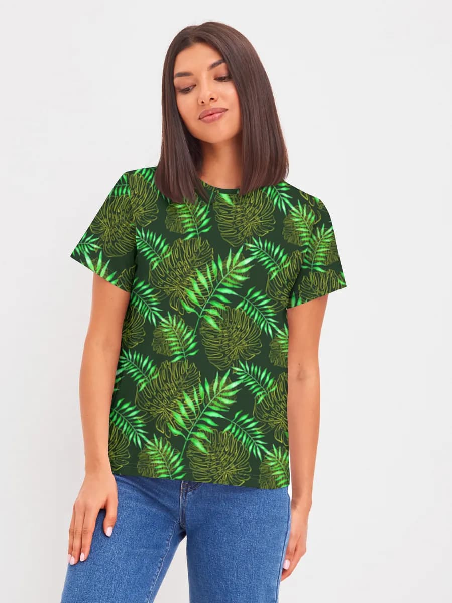 Women's basic cotton T-shirt