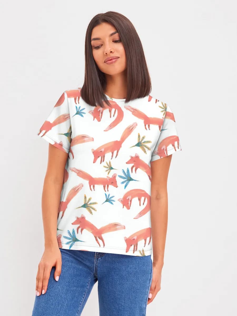 Women's basic cotton T-shirt