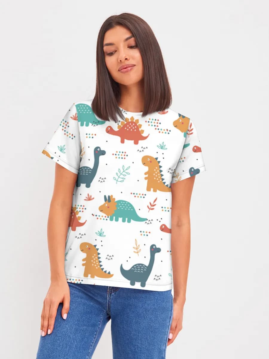 Women's basic cotton T-shirt