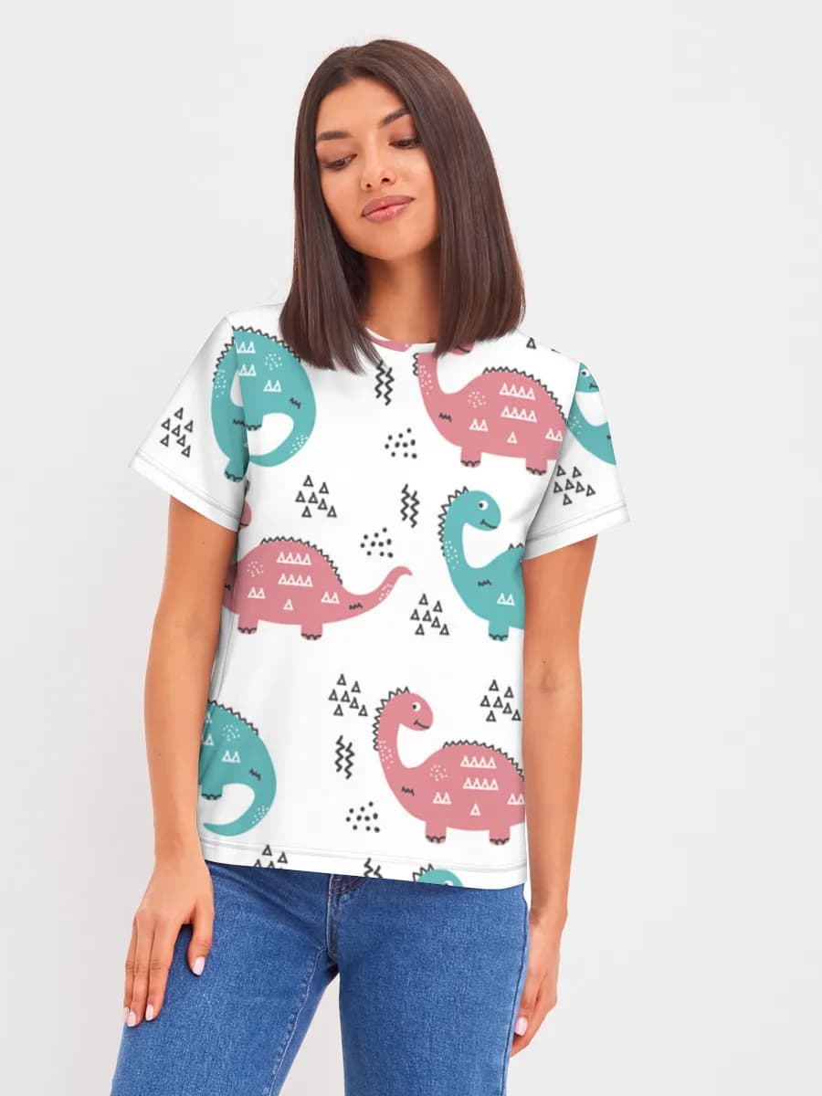 Cute Pastel Dinosaurs
