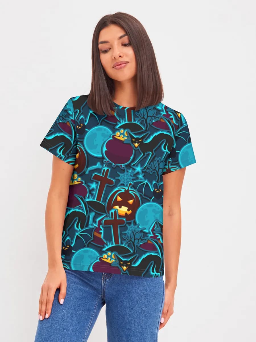 Women's basic cotton T-shirt