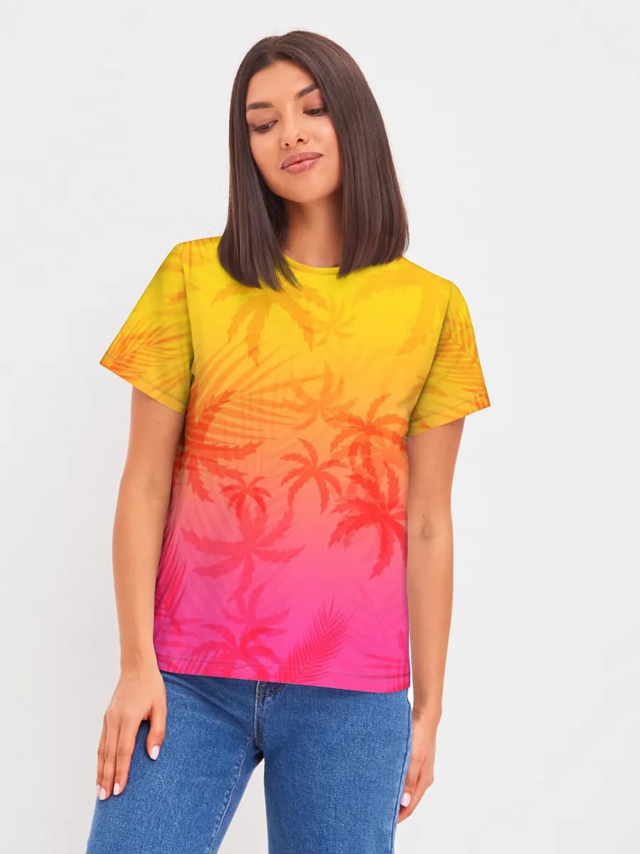 Women's basic cotton T-shirt