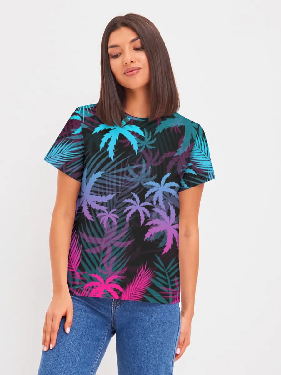 Women's basic cotton T-shirt