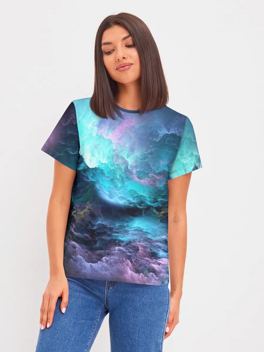 Women's basic cotton T-shirt