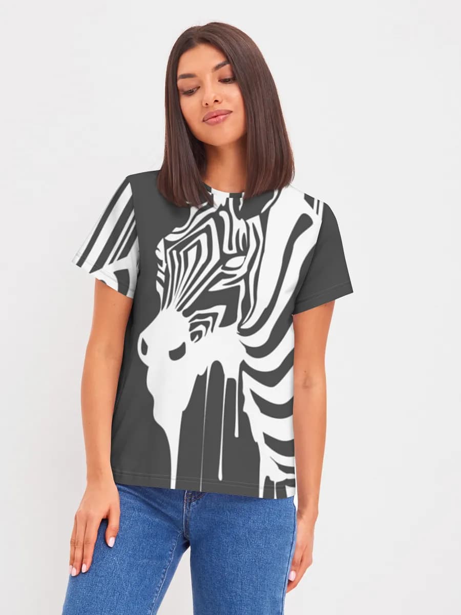 Women's basic cotton T-shirt
