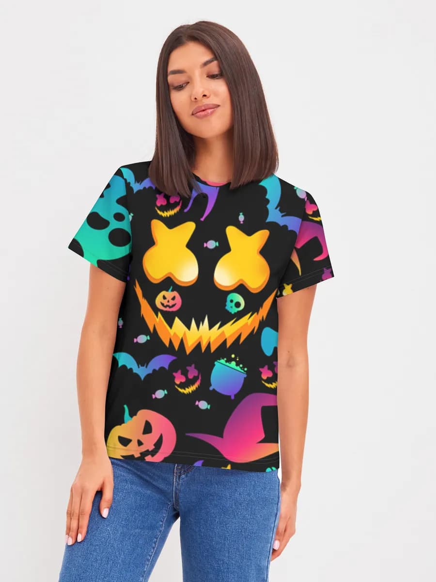 Women's basic cotton T-shirt