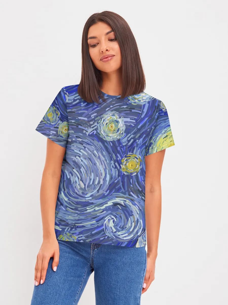 Women's basic cotton T-shirt
