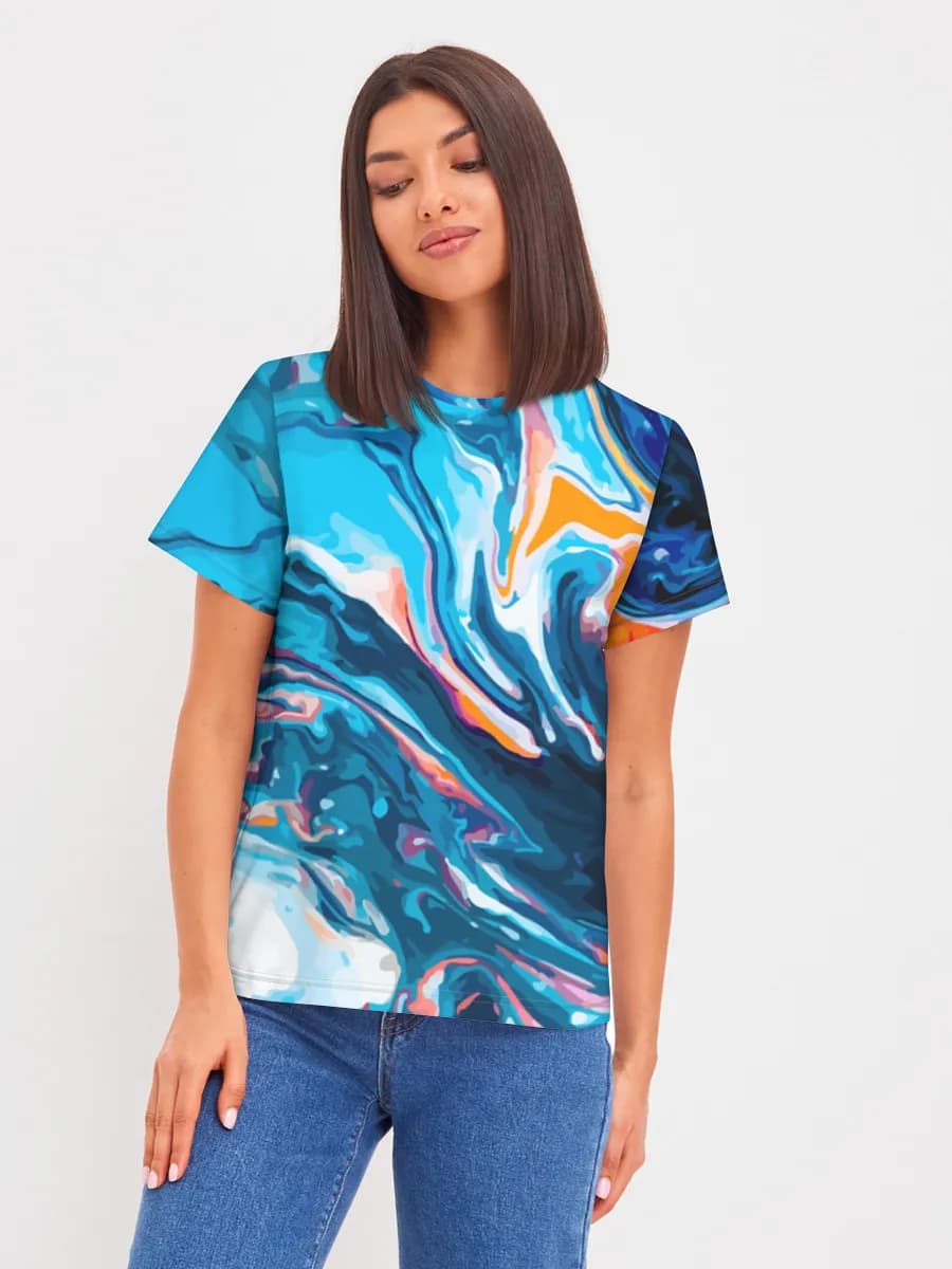 Women's basic cotton T-shirt